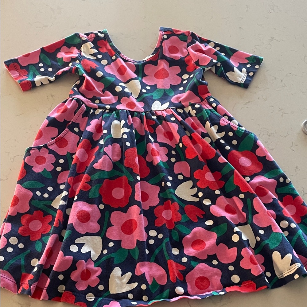 Hanna Andersson floral swing dress